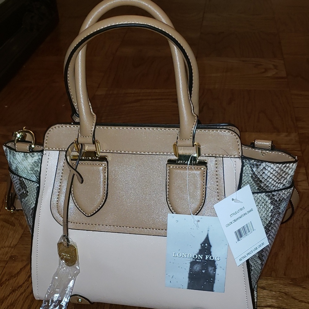 ✔AUTHENTIC😍 Gorgeous London Fog Luxury Handbag